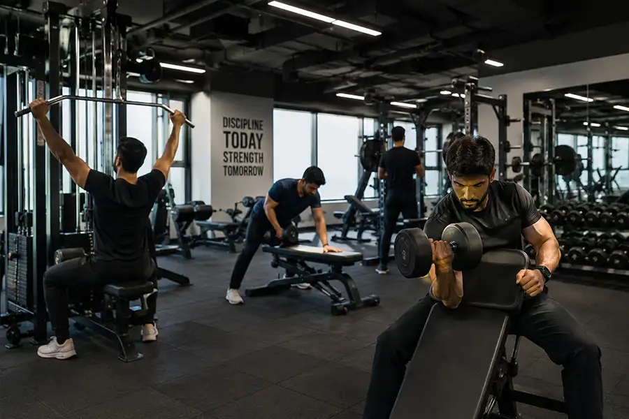 Tharwani Parkglen Kalyan West Gym